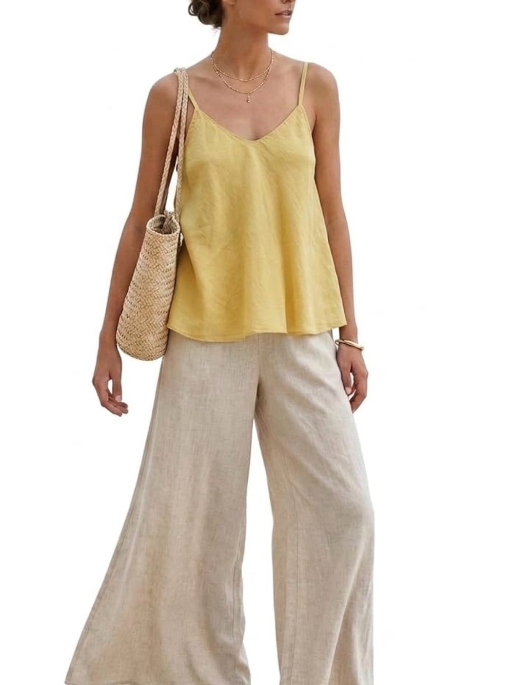 Lightweight Cotton Cami Blouse